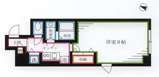 ブルーノート【4階】の間取り