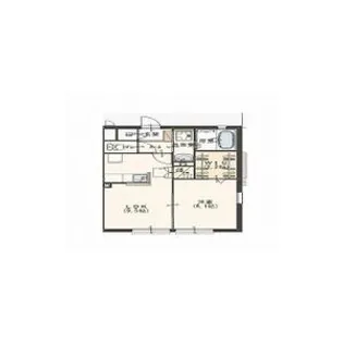 ツインフィールド【2階】の間取り