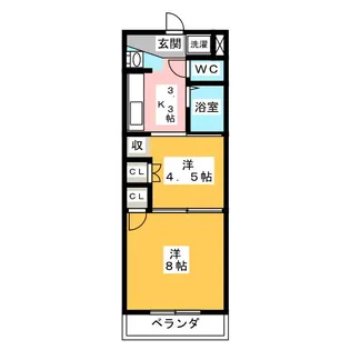 REVE【4階】の間取り