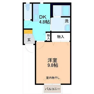 SH・フレグランスef【2階】の間取り