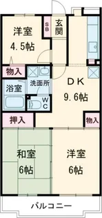 コルテ・フロリーダ豊玉【5階】の間取り