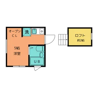 ユーハウス松根【3階】の間取り