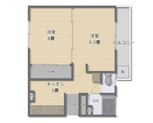 ブランシェル【4階】の間取り