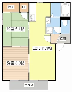 MaiSon・Ito【1階】の間取り