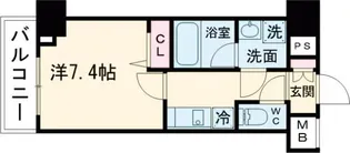メインステージ板橋本町駅前II【9階】の間取り