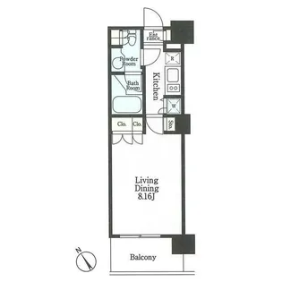 神奈川県川崎市麻生区上麻生1【マンション】の間取り