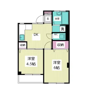 東京都目黒区目黒4【マンション】の間取り