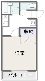 ベイシティ21【1階】の間取り