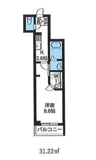 ソレイユ(ソレイユ)【2階】の間取り