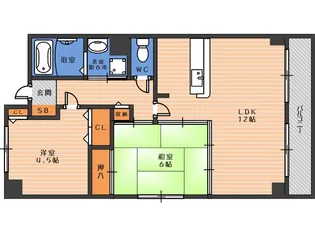 グレイスアベリア【2階】の間取り