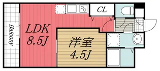 千葉県千葉市稲毛区稲毛2【マンション】の間取り