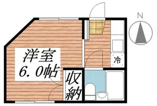 ホワイトハウスII【3階】の間取り