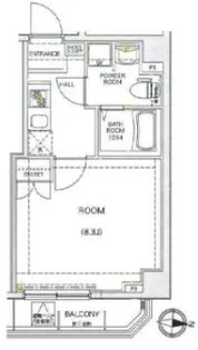 レオーネ綾瀬【6階】の間取り