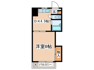グリーンプラザIZUMI【2階】の間取り