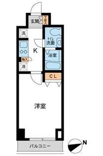 Cassia Kawasaki Residence【7階】の間取り