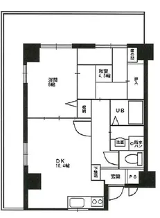 シェグランほり川【8階】の間取り