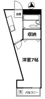 カオパレスNO7【2階】の間取り