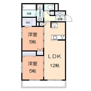 ヴィルシャルマンII【1階】の間取り