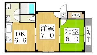 ハイツIGA【3階】の間取り