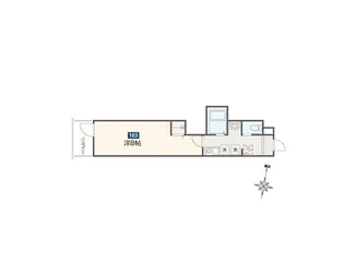 東京都青梅市東青梅3【アパート】の間取り