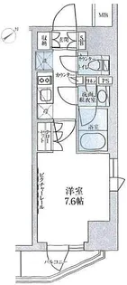 ルフォンプログレ赤塚【11階】の間取り