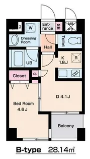 プレジールS【2階】の間取り