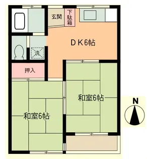 パークシティーもみの木台【2階】の間取り