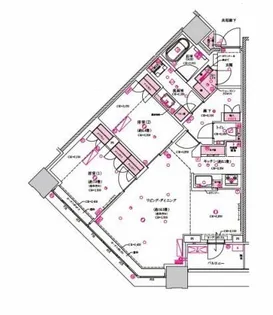 目黒第一マンションズ【11階】の間取り