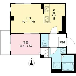 ストレータ代々木上原【1階】の間取り