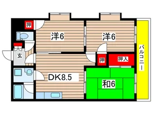 Richesse Court【3階】の間取り