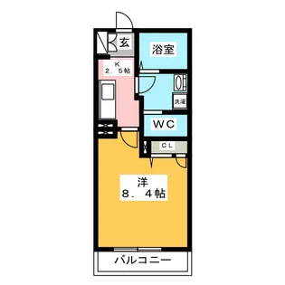 ダイヤモンドヒルズ常滑栄町【3階】の間取り