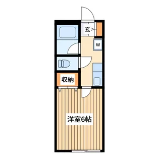 メゾン四季【2階】の間取り