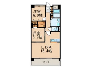 ソシオ【3階】の間取り