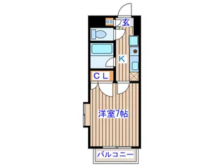 リエス台原【5階】の間取り