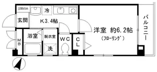 クイーンズコート【2階】の間取り