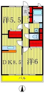 ルーチェ【2階】の間取り