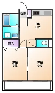 エミネンスパレスNISHIDA【1階】の間取り