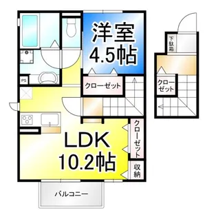 グラン・アイール【2階】の間取り