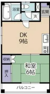 フラワーパレス参番館【2階】の間取り