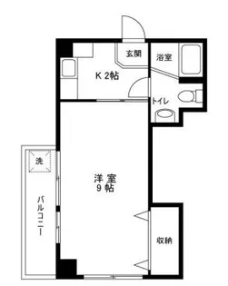 セーコーマンション【5階】の間取り