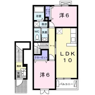 ミルキー・ウェイの間取り
