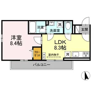 マエストロ【2階】の間取り