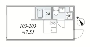 trias547【1階】の間取り