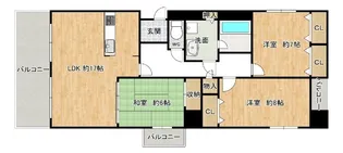 TSUSHIMA【4階】の間取り