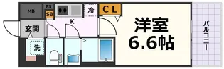 S-RESIDENCE金山epure(エピュレ)【2階】の間取り