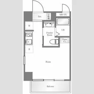 ダイアパレス上野【2階】の間取り