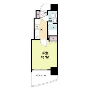 セレニテ神戸西クレア【7階】の間取り