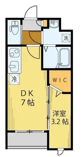 ユーバーストラーセ【3階】の間取り