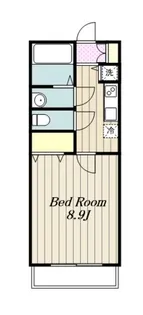 シエルグランTOKAI【2階】の間取り