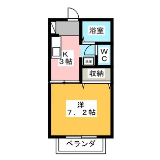 グランシード穏洋III【1階】の間取り